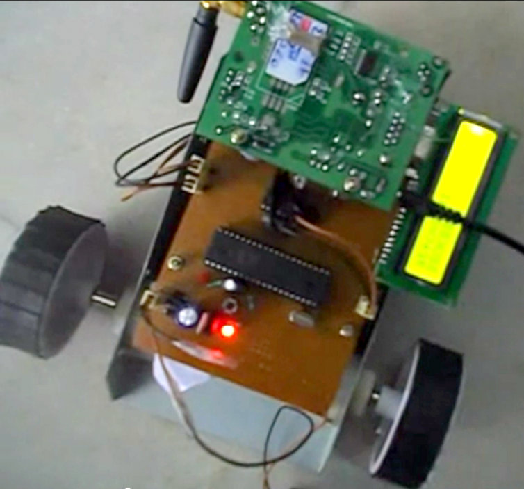 GSM Controlled Wireless Robot